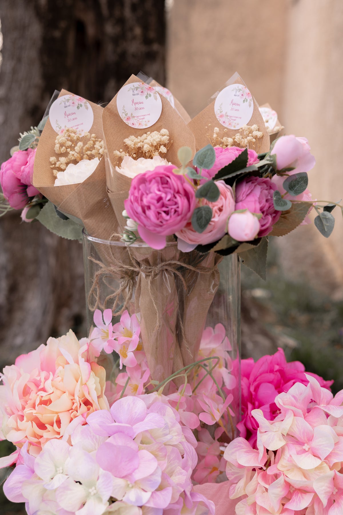 Pivoine parfumées personnalisées