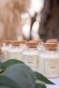 Bougie 40g  personnalisées