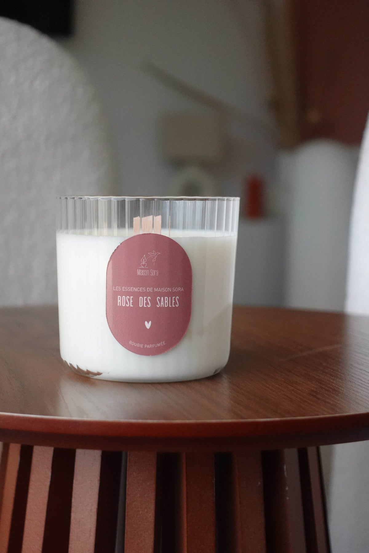 Bougie Paloma Rose des sables