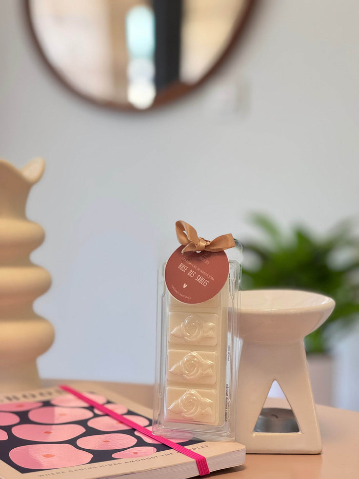 Fondants parfumés Charlie rose des sables