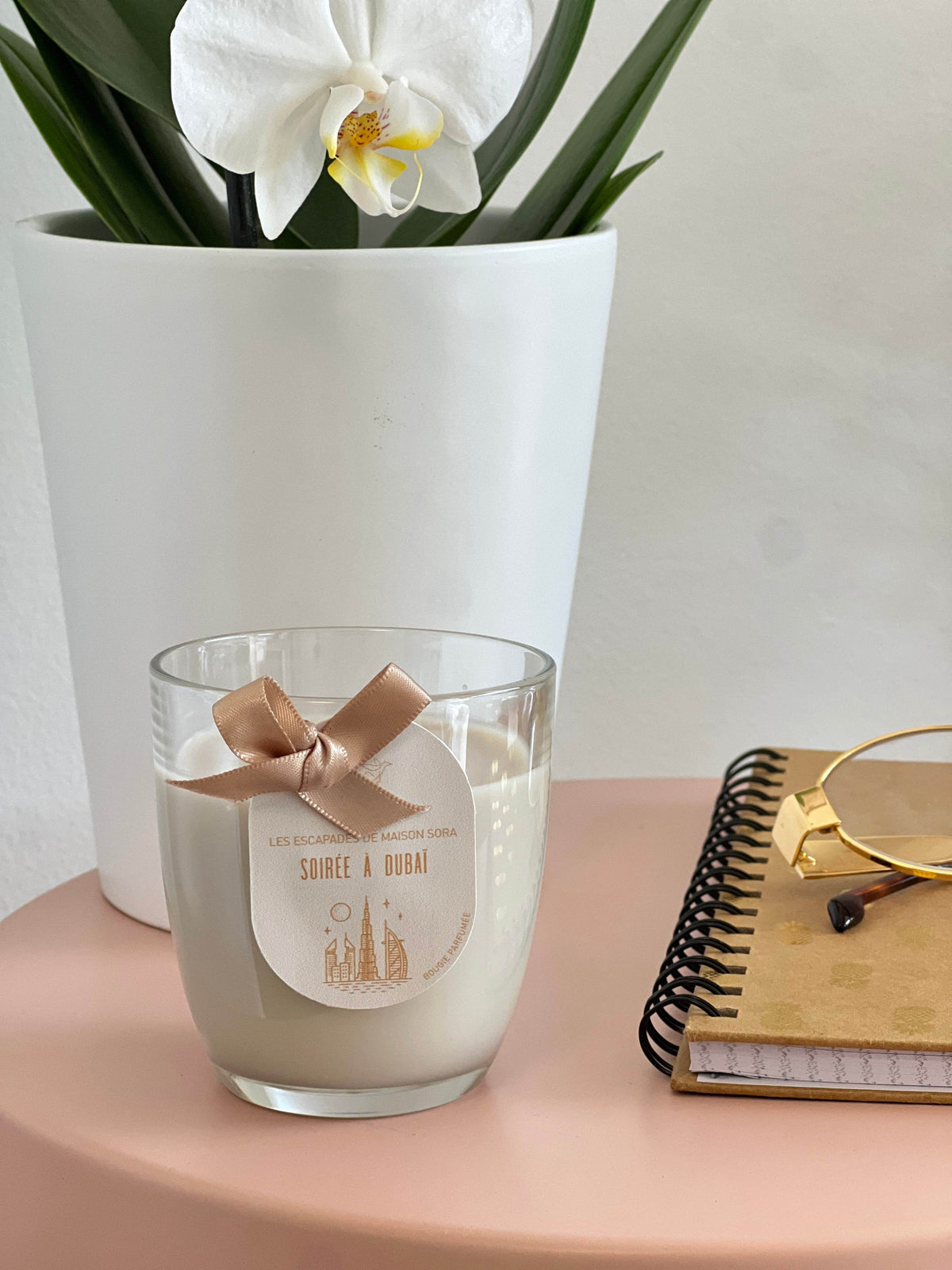 Bougie Iris soirée à Dubaï