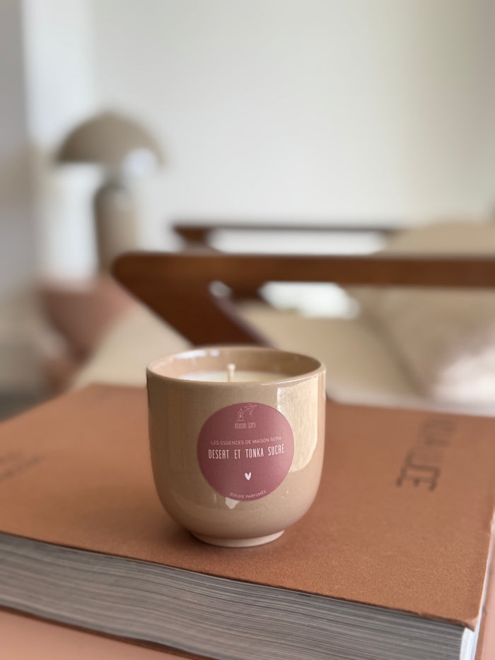 Bougie Alba Désert et tonka sucré