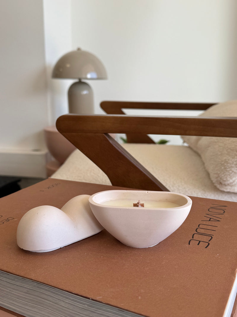 Bougie Giorgia Rose gold