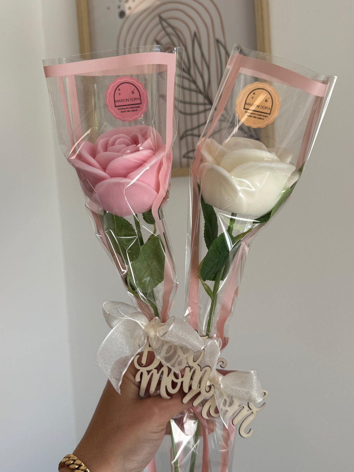 Fondants Rose Fête des mères